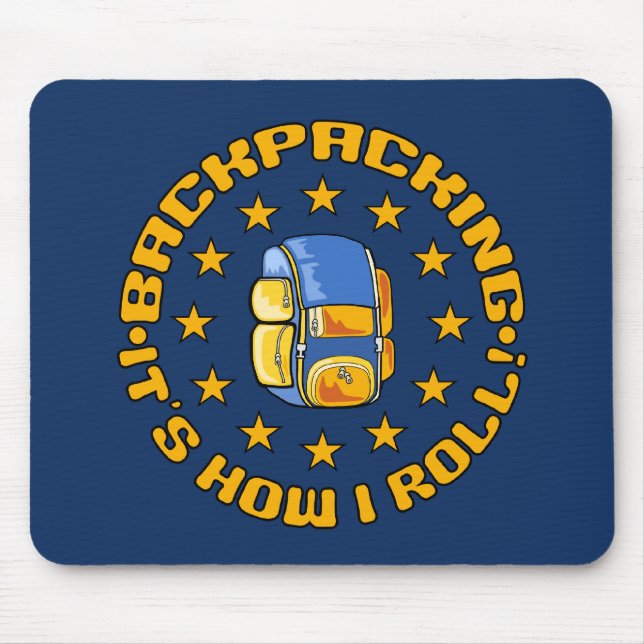 BACKPACKING mousepad (Front)