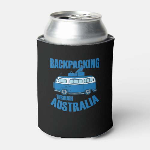 Backpacking through Australia Outback Reise Can Cooler