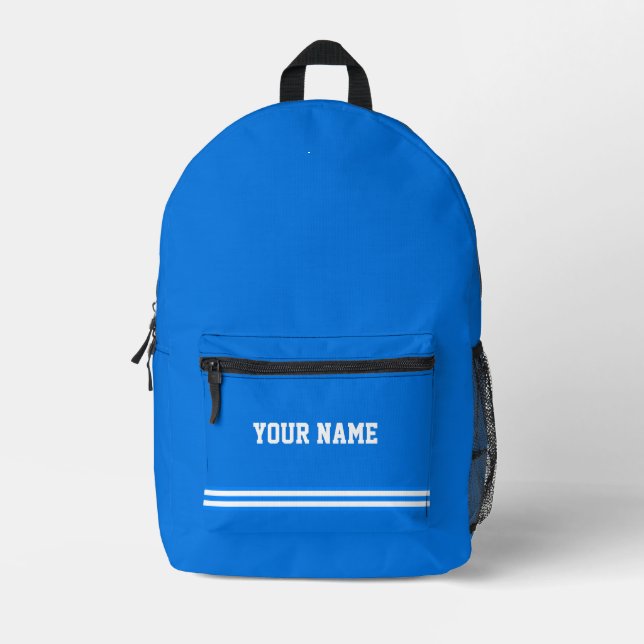 backpacks sports team kids boys Print Cut Sew Bag (Front)