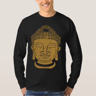 Backprint Buddha Head Kara and Zen T-Shirt