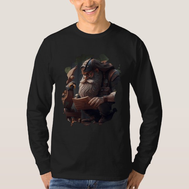 Backprint  carpenter and wood carver woodworker T-Shirt (Front)