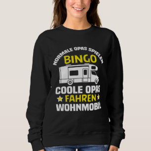 Backprint grandpas play bingo cool grandpas drivin sweatshirt