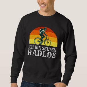 Backprint I m rarely a cyclist bike Sweatshirt