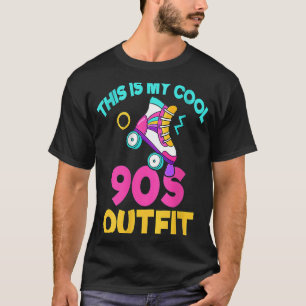 Backprint Lustiges This is my cool 90s outfit Ragl T-Shirt