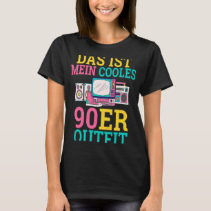 Backprint This is my cool 90s outfit Costumes 90s T-Shirt