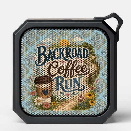 Backroad Coffee Run Country Folk Sunrise Bluetooth Speaker