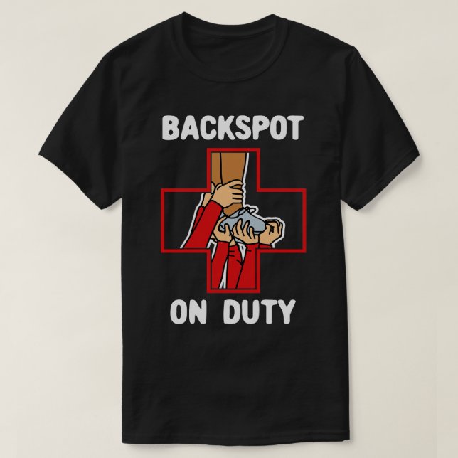 Backspot On Duty T-Shirt (Design Front)