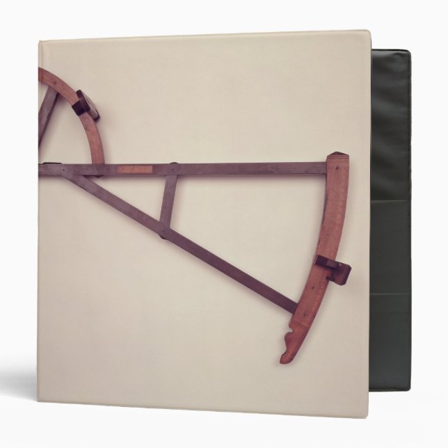 Backstaff, 18th century binder (Front/Inside)