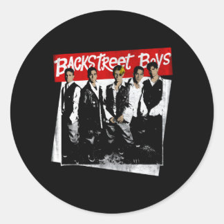 Backstreet €“ Photo Classic Round Sticker
