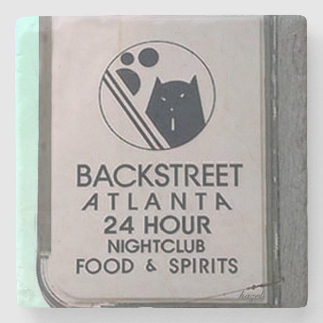 Backstreet Atlanta, Backstreet Stone Coaster (Front)