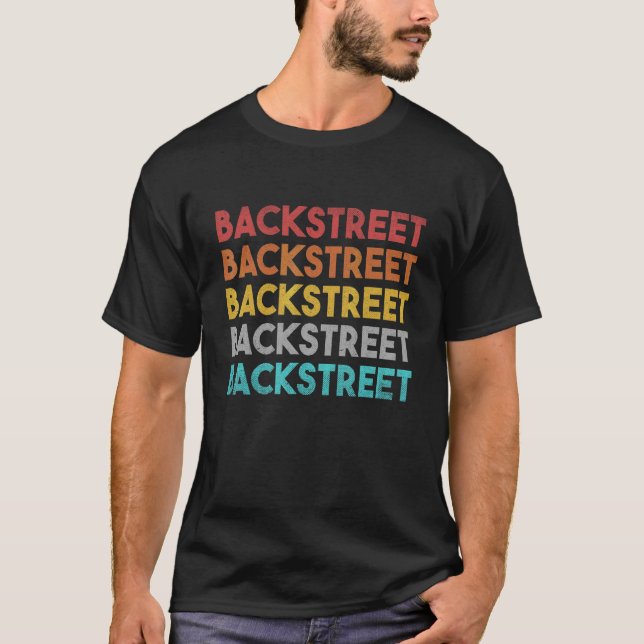 Backstreet Retro Vintage T-Shirt (Front)