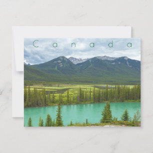 Backswamp at Banff Postcard
