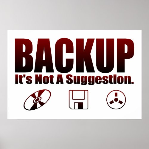 Backup Poster