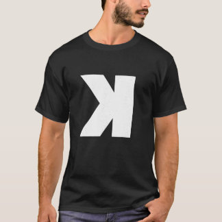 Backwards K Strikeout Baseball Softball Pitcher T  T-Shirt