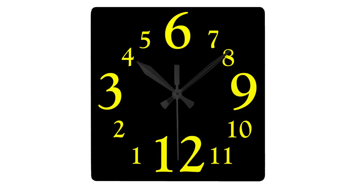 Backwards Wall Time Clocks Zazzle