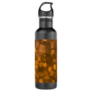 Backwater Leaves Camo Stainless Steel Water Bottle