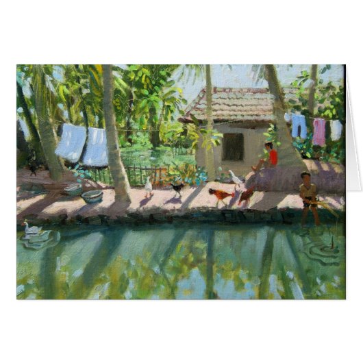 Backwaters India Cards (Front Horizontal)