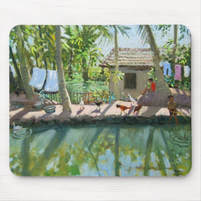 Backwaters India Mouse Pad (Front)