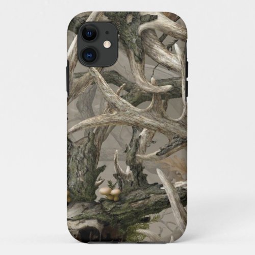 Backwoods deer skull camo iPhone 11 case