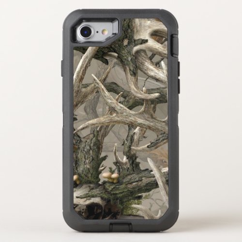 Backwoods forest deer skull OtterBox defender iPhone SE87 case