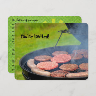Backyard Barbecue Invitation
