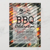 Backyard Barbecue | Summer BBQ Grill Invitation