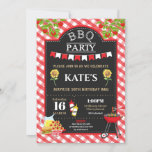 Backyard BBQ Surprise Birthday Party Sunflower Invitation<br><div class="desc">Awesome BBQ Party Birthday Party Invitation, great for a surprise party and for any age! Personalize it with your party details easily and quickly, simply press the customize it button to further re-arrange and format the style and placement of the text. A matching red gingham backside of invite design included!...</div>