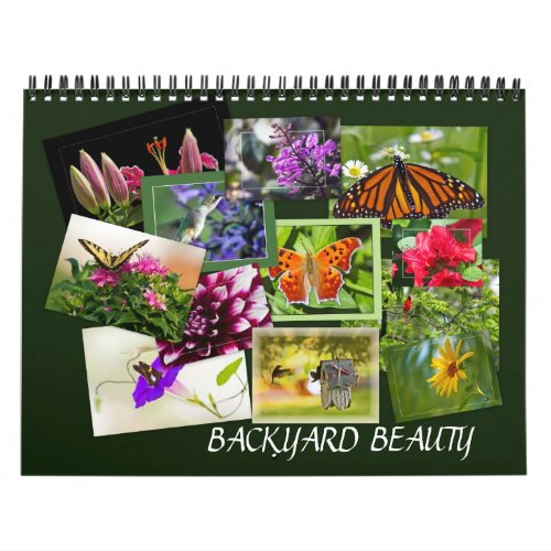 Backyard Beauty Calendar