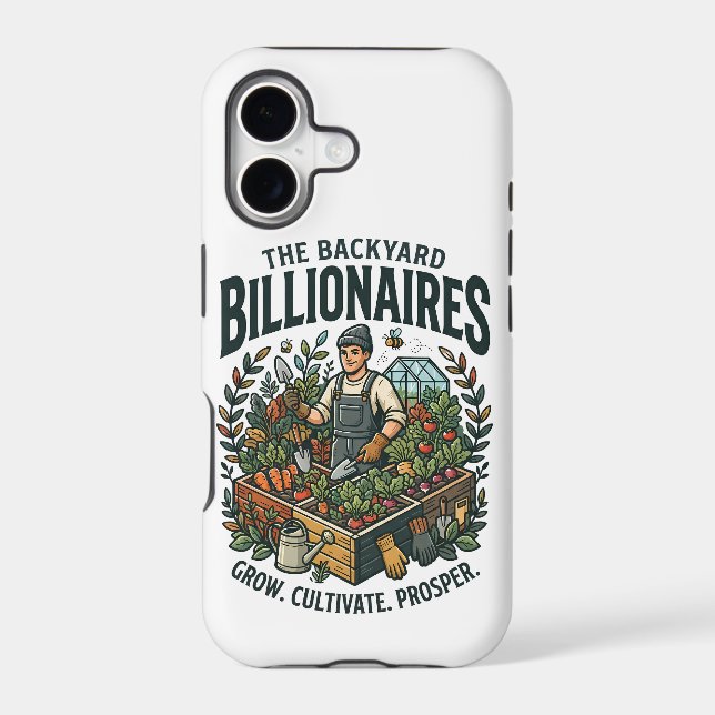 Backyard Billionaires Iphone Case (Back)