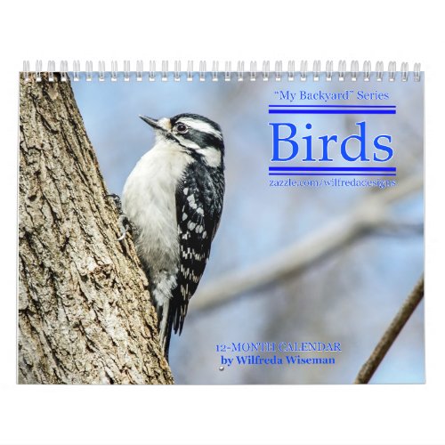 Backyard Birds Calendar 4th in Series