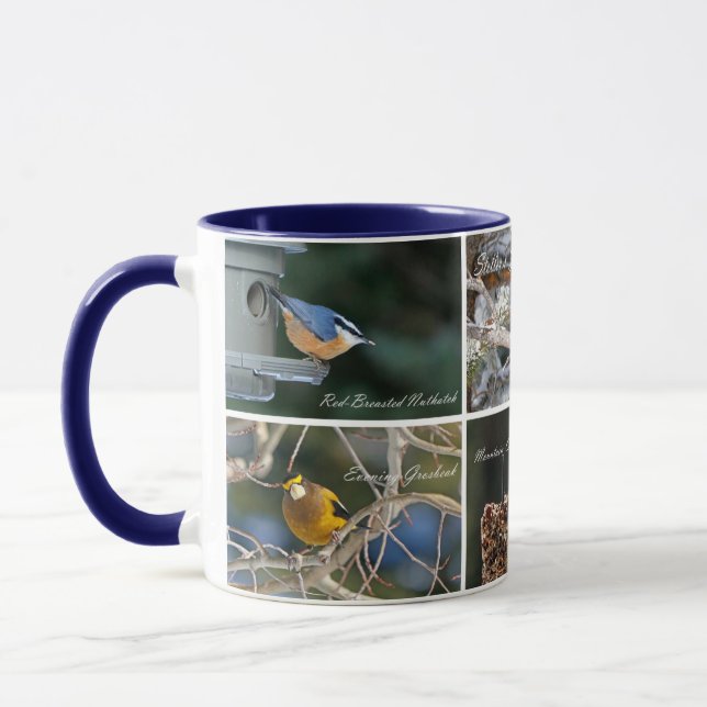 Backyard Birds Mug (Left)