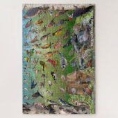 Backyard Birds of Eastern North America Puzzle | Zazzle