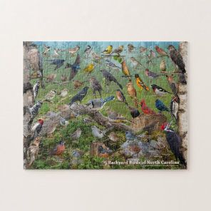 Backyard Birds of North Carolina Jigsaw Puzzle