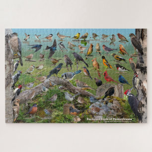 Backyard Birds of Pennsylvania Jigsaw Puzzle