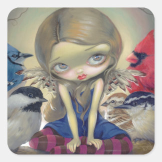 "Backyard Birds" Sticker