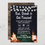 Backyard Bonfire & Beer 30th Birthday Party Invitation<br><div class="desc">Backyard Bonfire & Beer 30th Birthday Party Invitations.</div>