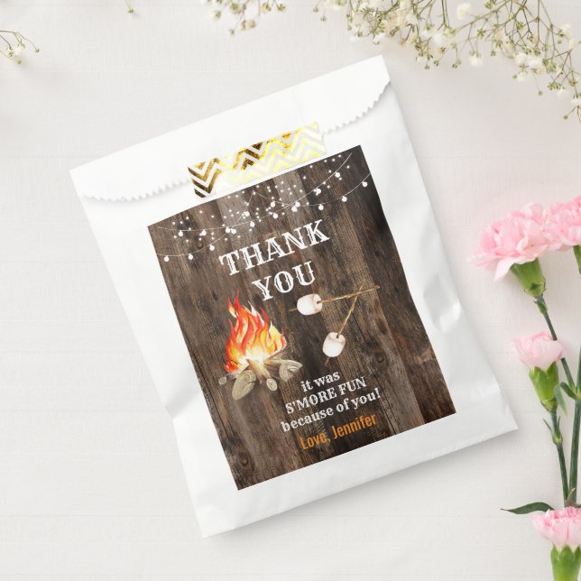 Backyard Bonfire Favor Bag (Sealed)