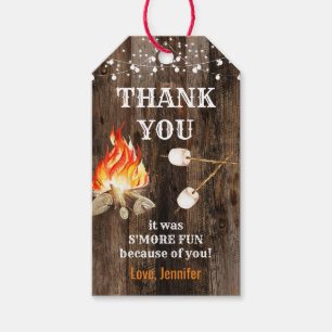 Backyard Bonfire Gift Tags