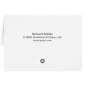 Backyard Buddies Cards (Back Horizontal)