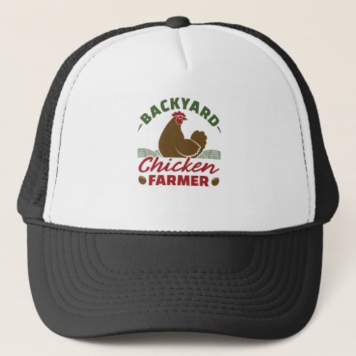 Backyard Chicken Farmer Trucker Hat