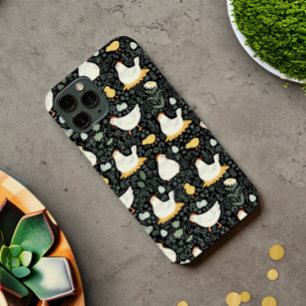 Backyard Chicken Mom Dark Botanical iPhone Case-Mate iPhone 14 Pro Max Case