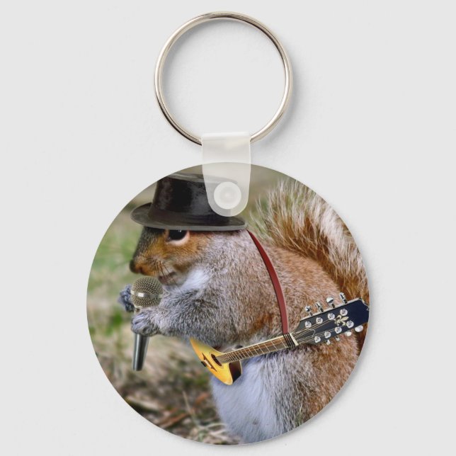 Backyard Concert Keychain (Front)