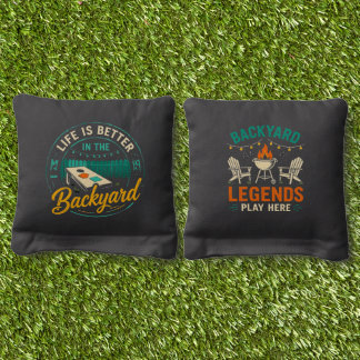 Backyard Cornhole Bags Set | Outdoor Game Night