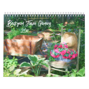 Backyard Flower Gardens Calendar