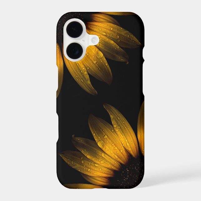Backyard Flowers 28 Sunflower Iphone Case (Back)