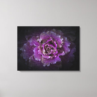 Backyard Flowers No 42 Color Version Canvas Print