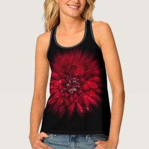 Backyard Flowers No 45 Color Flow Version Tank Top