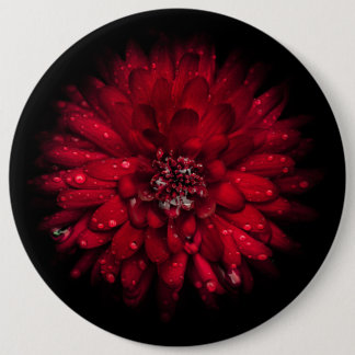 Backyard Flowers No 45 Color Version Button