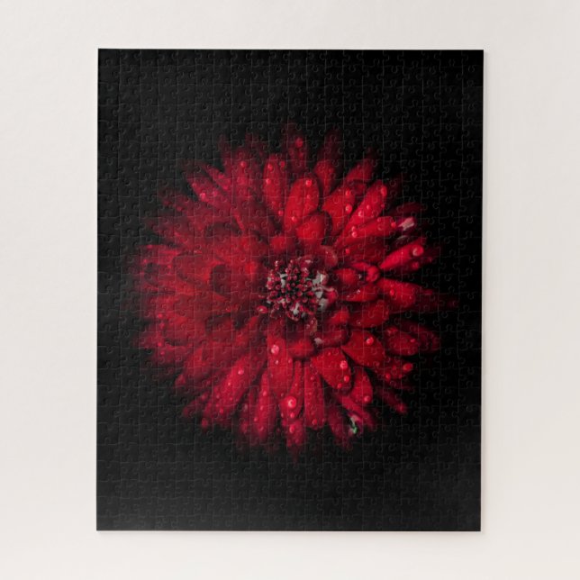 Backyard Flowers No 45 Color Version Jigsaw Puzzle (Vertical)