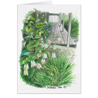 Backyard garden cards